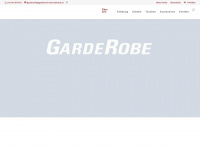 garderobe-secondhand.at Webseite Vorschau