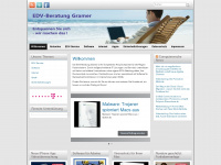gramer-edv.de Webseite Vorschau