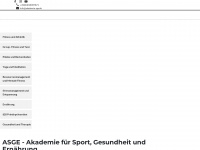 akademie-sge.de Webseite Vorschau