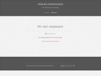 chesscoachverlag.wordpress.com Webseite Vorschau