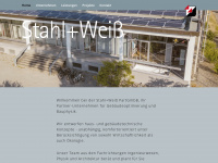stahl-weiss.de Webseite Vorschau