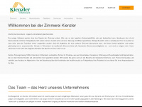 zimmerei-kienzler.de Webseite Vorschau