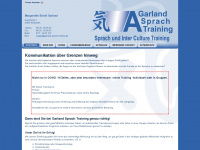 garland-sprach-training.de Webseite Vorschau