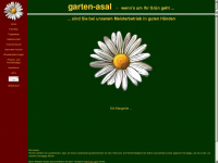 garten-asal.de Webseite Vorschau