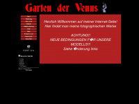 garten-der-venus.de Webseite Vorschau