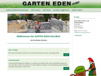 garten-eden-galabau.de Webseite Vorschau