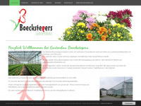 gartenbau-boeckstegers.de Webseite Vorschau