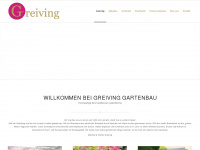 gartenbau-greiving.de Webseite Vorschau