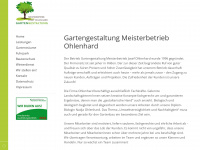 gartenbau-ohlenhard.de Webseite Vorschau