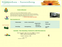 gartenbau-sassenberg.de Webseite Vorschau