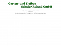 gartenbau-schafer.ch Webseite Vorschau