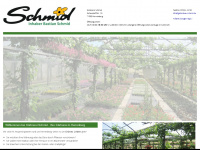 gartenbau-schmid.de Webseite Vorschau