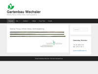 gartenbau-wechsler.ch Webseite Vorschau