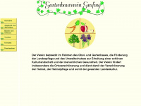 gartenbauverein-grafing.de Webseite Vorschau