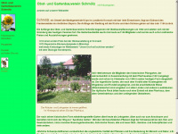 gartenbauverein-schmoelz.de Webseite Vorschau