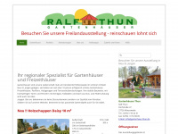 gartenhaus-thun.de Webseite Vorschau
