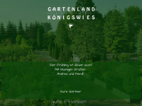 gartenland-koenigswies.de Webseite Vorschau