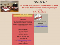 zurbirke-blankenfelde.de Webseite Vorschau