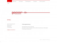 gasser-haustechnik.ch Webseite Vorschau