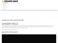 gasser-holz.ch Webseite Vorschau