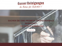 gasser-reinigungen.ch Webseite Vorschau