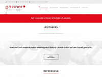 gassner-modellwerkstatt.de Webseite Vorschau
