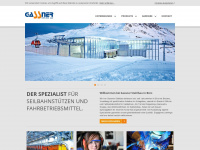 gassnerstahlbau.at Webseite Vorschau