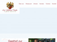 gasthaus-goldenetraube.de Webseite Vorschau