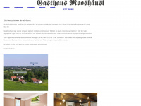 hotelpension-gasthaus-mooshaeusl.de Webseite Vorschau