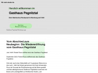 gasthaus-pegnitztal.de Webseite Vorschau