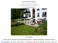 gasthaus-weitgasser.at Webseite Vorschau