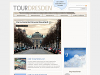 tourdresden.de Webseite Vorschau