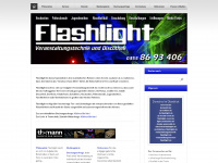 dj-flashlight.de Webseite Vorschau