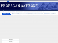 propagandafront.de Webseite Vorschau