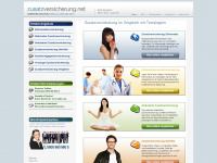 zusatzversicherung.net Webseite Vorschau