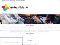 vaeter-netz.de Webseite Vorschau