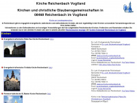 kirche-reichenbach.de Webseite Vorschau