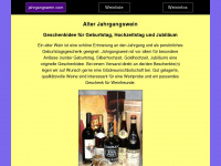 jahrgangswein.com Webseite Vorschau