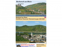 bacharach.mittelrhein.net Webseite Vorschau