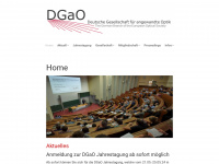 dgao.de Webseite Vorschau