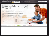 shoppingclubs.info Webseite Vorschau
