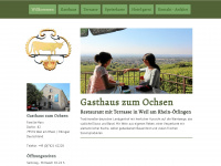 gasthaus-zum-ochsen.de Webseite Vorschau