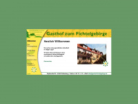 gasthof-fichtelgebirge.de Webseite Vorschau