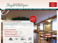 gasthof-jagersberger.at Webseite Vorschau