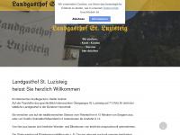 gasthof-luzisteig.ch Webseite Vorschau