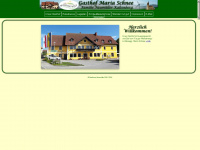 gasthof-mariaschnee.at Webseite Vorschau