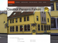 gasthof-pension-falken.de Webseite Vorschau
