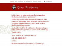 gasthof-saffenburg.de Webseite Vorschau