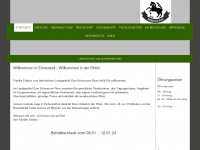 gasthof-schwarzesross.de Webseite Vorschau