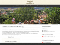 gasthof-zum-stern-nab.de Webseite Vorschau